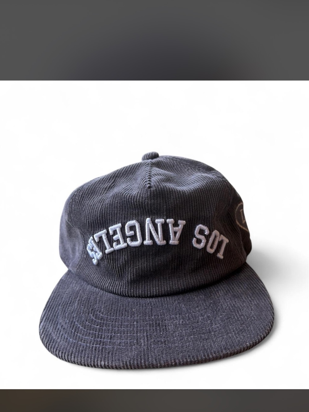 Purple Corduroy Upside Down Los Angeles Good Quality Human Hat